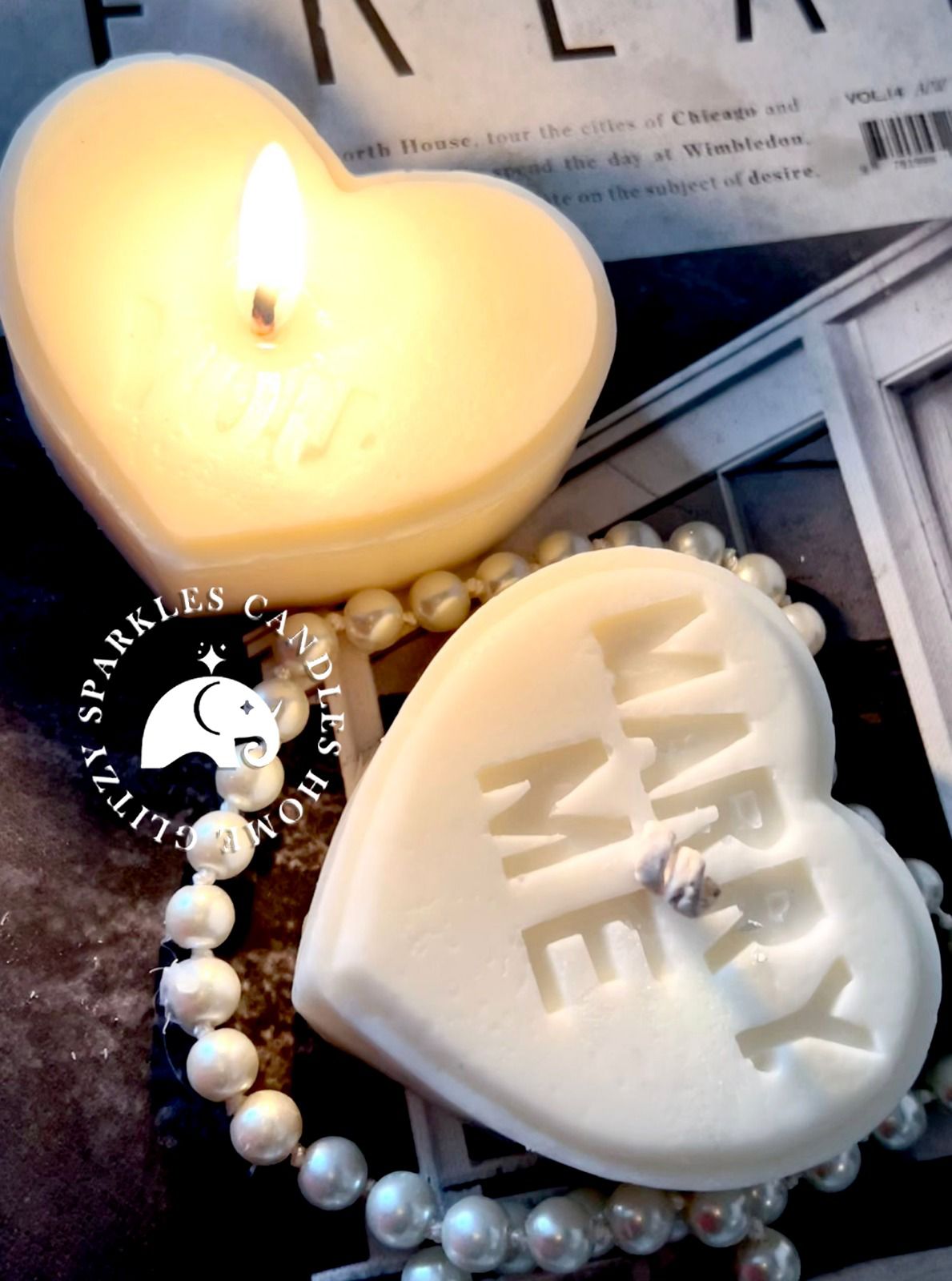 Miscellaneous : Heart Candle